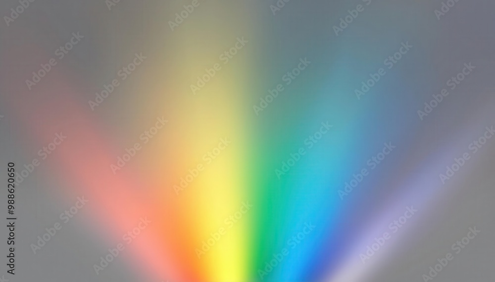 Soft Rainbow Light Reflections on a Gray Background. Abstract and Dreamy Spectrum of Colors with a Gradient Effect, Symbolizing Serenity, Hope, and Natural Beauty in Minimalist Design Soft Rainbow Light Reflections on a Gray Background. Abstract and Dreamy Spectrum of Colors with a Gradient Effect, Symbolizing Serenity, Hope, and Natural Beauty in Minimalist Design