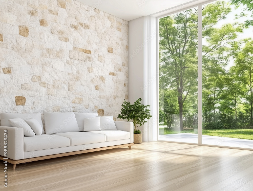Fototapeta premium Modern home interior 