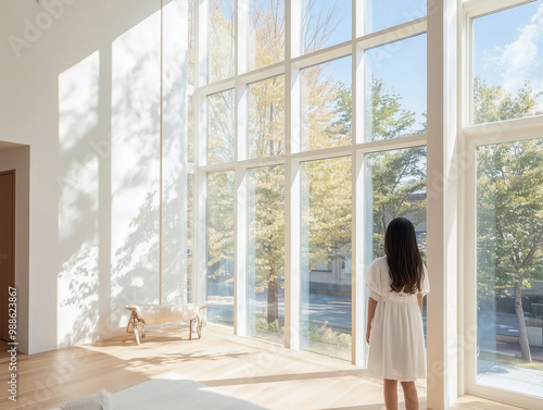 Modern Home With Furniture next to a window Free Download Modern Home With Furniture next to a window - GFXLoad