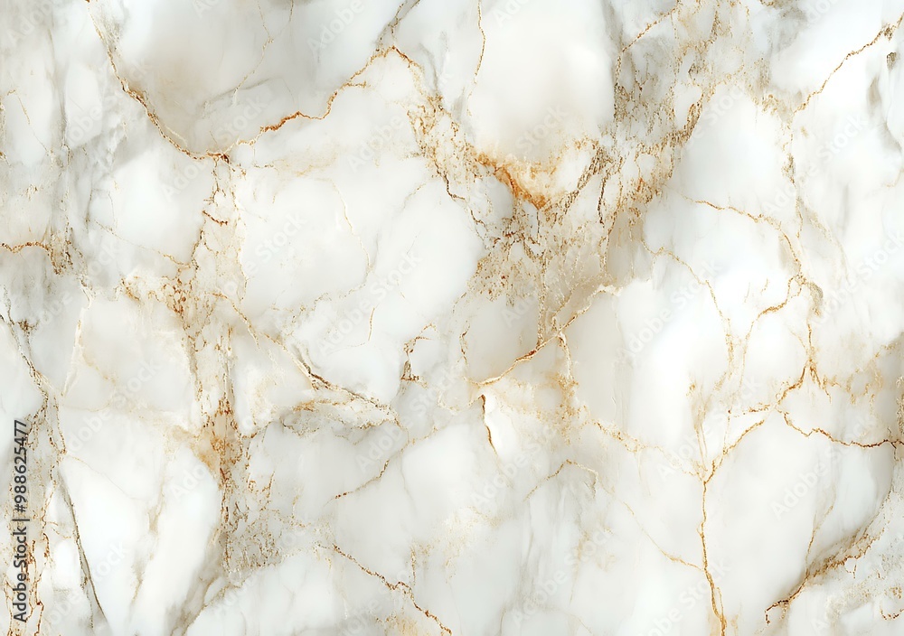 White Marble Texture with Golden Veins White Marble Texture with Golden Veins