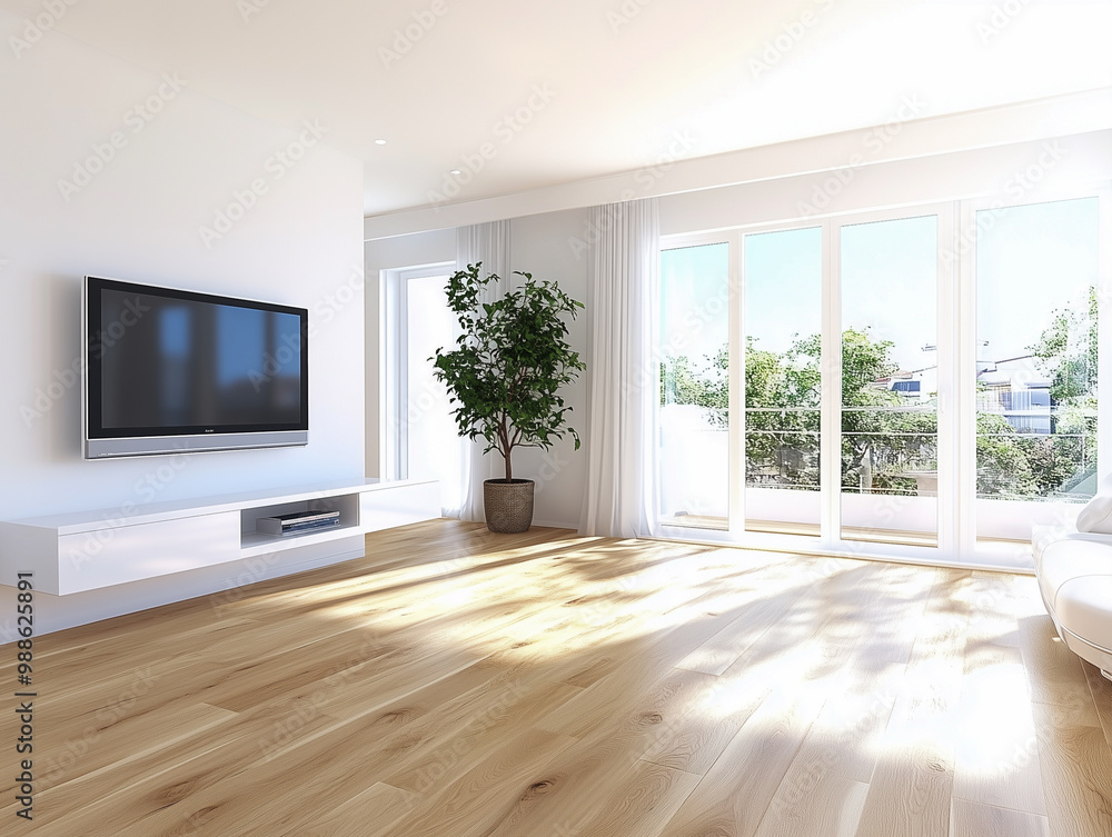 Fototapeta premium Modern Interior Design Of Living Room