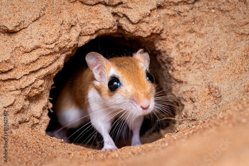 cheesman gerbil from Dubai desert photo