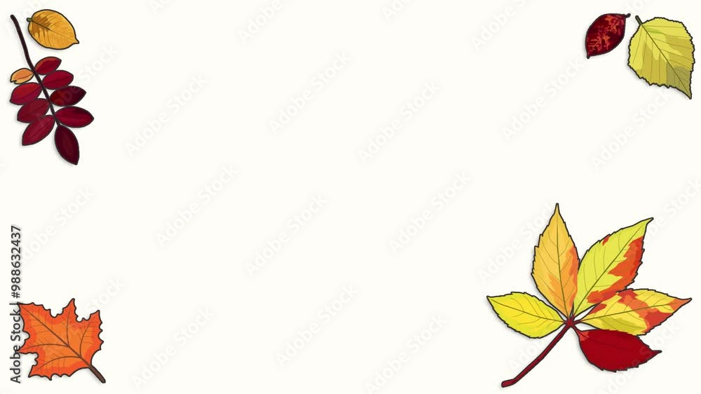 animated motion vector illustration of leaves with autumn concept. Animation of the beauty of leaves dancing gracefully in autumn. The beauty of falling maple leaves animated motion vector illustration of leaves with autumn concept. Animation of the beauty of leaves dancing gracefully in autumn. The beauty of falling maple leaves