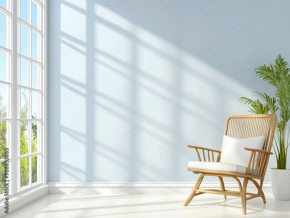 Modern Room. Stylish Interior Design Background Modern Room. Stylish Interior Design Background