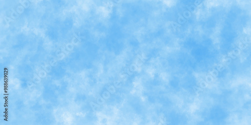 Abstract blue-sky background with clouds. Soft light sky image focus canopy blue wallpaper or background.