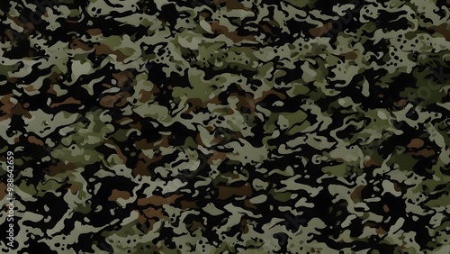 army green camo modern design