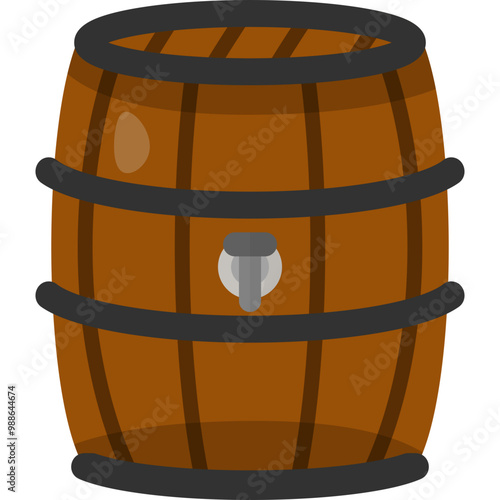 Octoberfest Beer Day Illustration