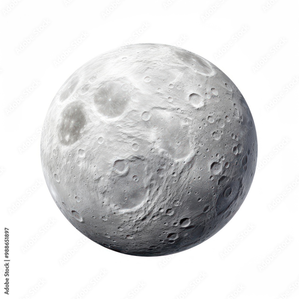 Craters on the moon surface Craters on the moon surface