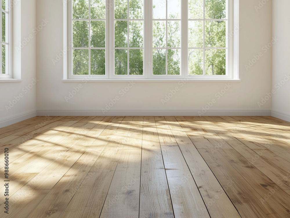 Three dimensional render of empty unfurnished room Three dimensional render of empty unfurnished room