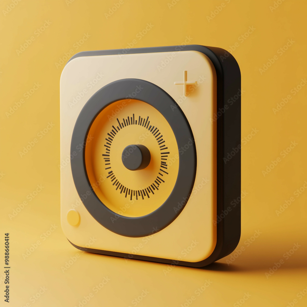 3D Measurement Icon: Accurate Area Calculation Illustration Logo 3D Measurement Icon: Accurate Area Calculation Illustration Logo