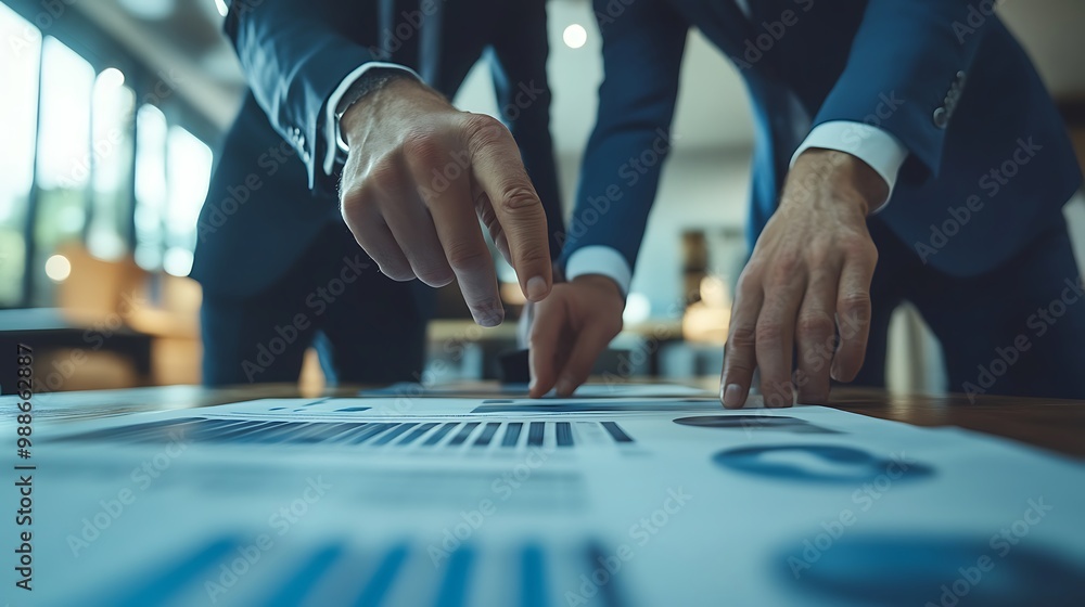 Businessmen Analyzing Charts - Photo Businessmen Analyzing Charts - Photo
