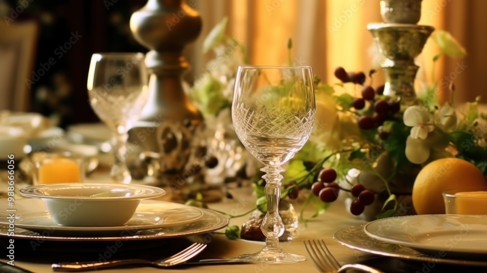 Elegant Table Setting