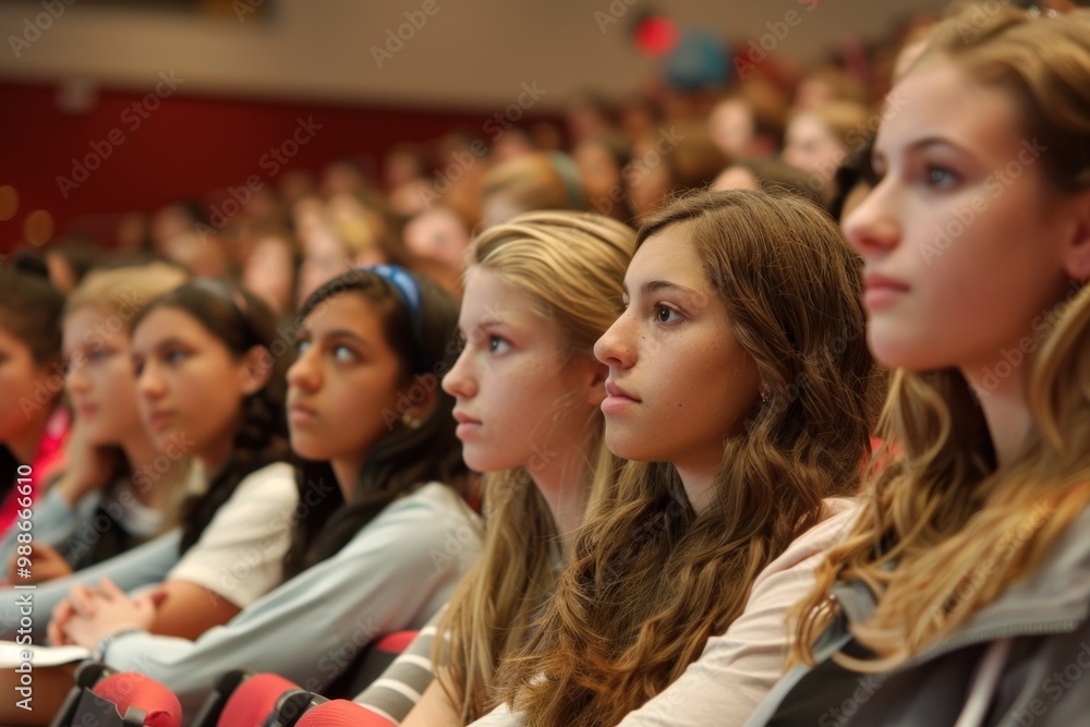 Obraz premium Audience student school adult.