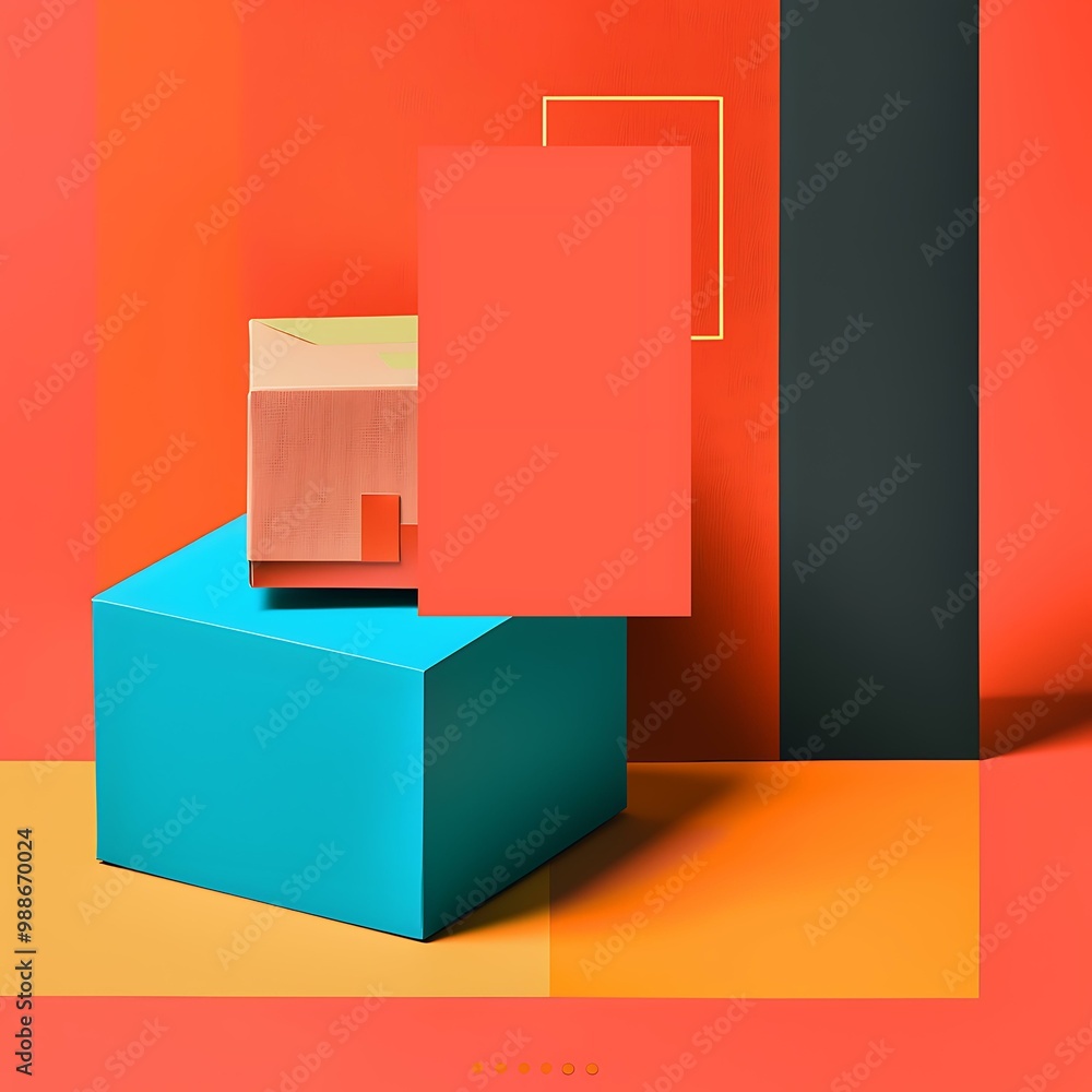 Abstract Geometric Shapes Background Design Abstract Geometric Shapes Background Design