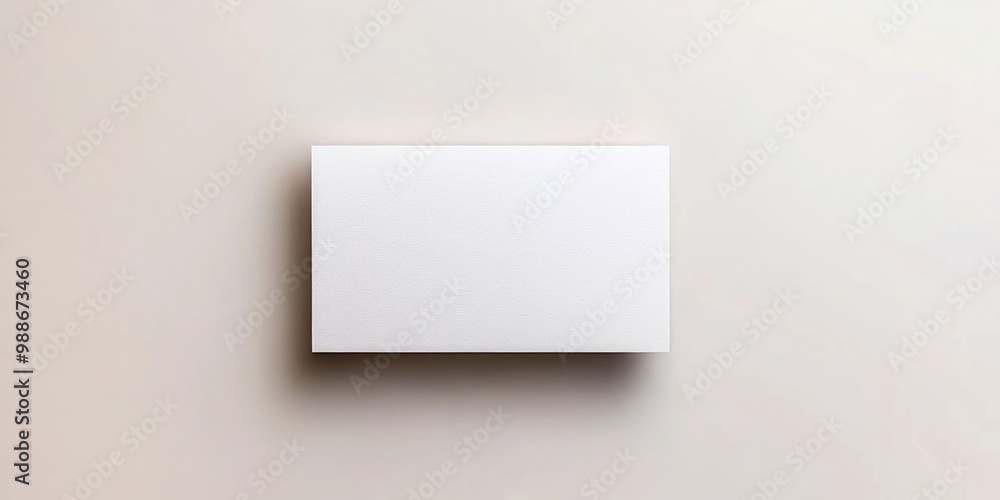 Stack of blank white business cards placed on a beige background, casting a soft shadow. Stack of blank white business cards placed on a beige background, casting a soft shadow.