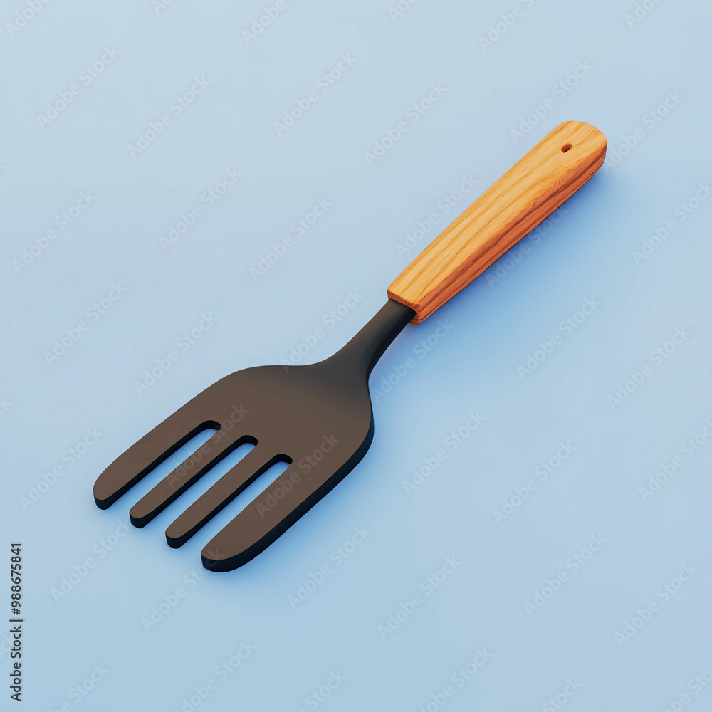 3D Spatula Icon: Essential Kitchen Utensil Illustration Logo 3D Spatula Icon: Essential Kitchen Utensil Illustration Logo