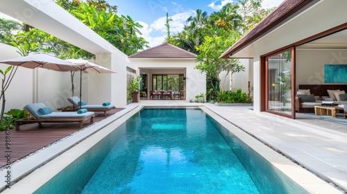 Luxury Villa with Private Pool and Patio