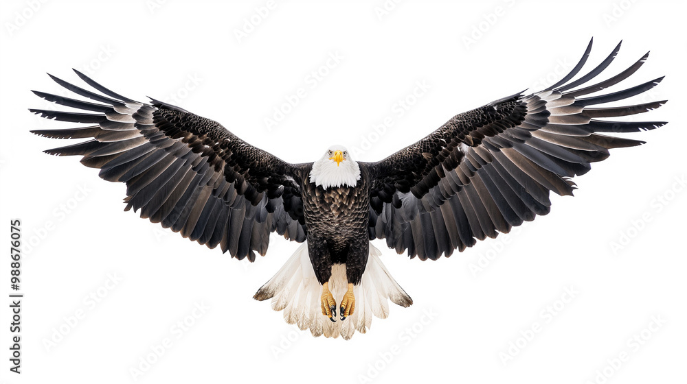 Fototapeta premium eagle body, white eagle,