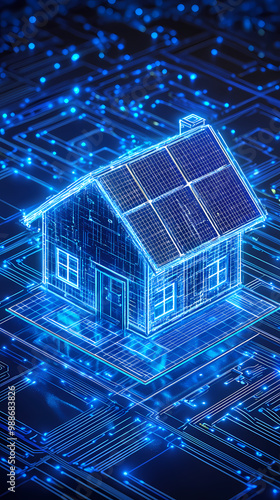 Smart home with future energy network