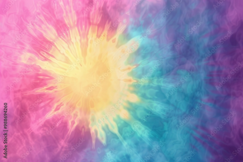 Vibrant Tie Dye Explosion. High detailed plain background concept Vibrant Tie Dye Explosion. High detailed plain background concept