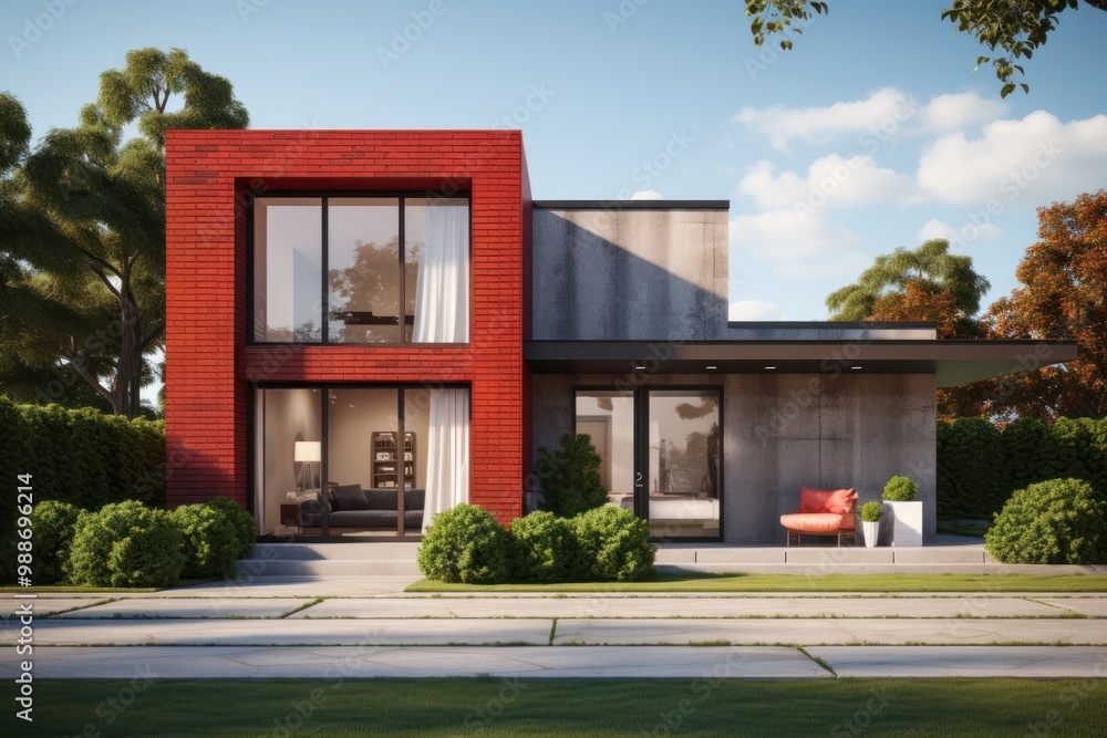 House architecture building villa. House architecture building villa.