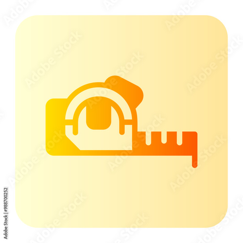 measuring gradient icon
