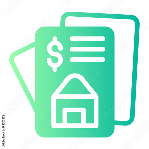 budget gradient icon