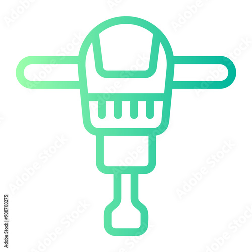 jackhammer gradient icon