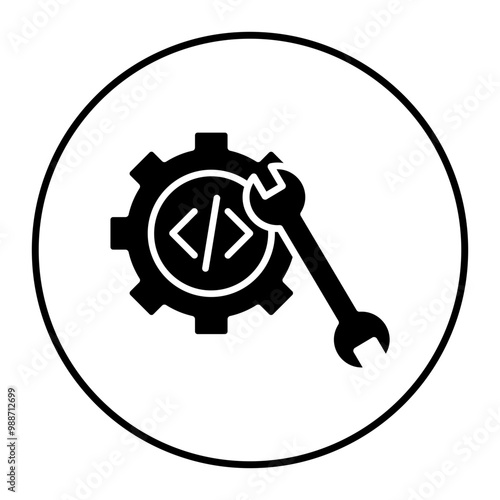 Maintenance vector icon. Can be used for No Code iconset.