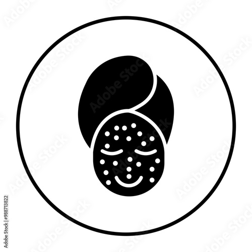 Problematic Skin vector icon. Can be used for Skincare iconset.