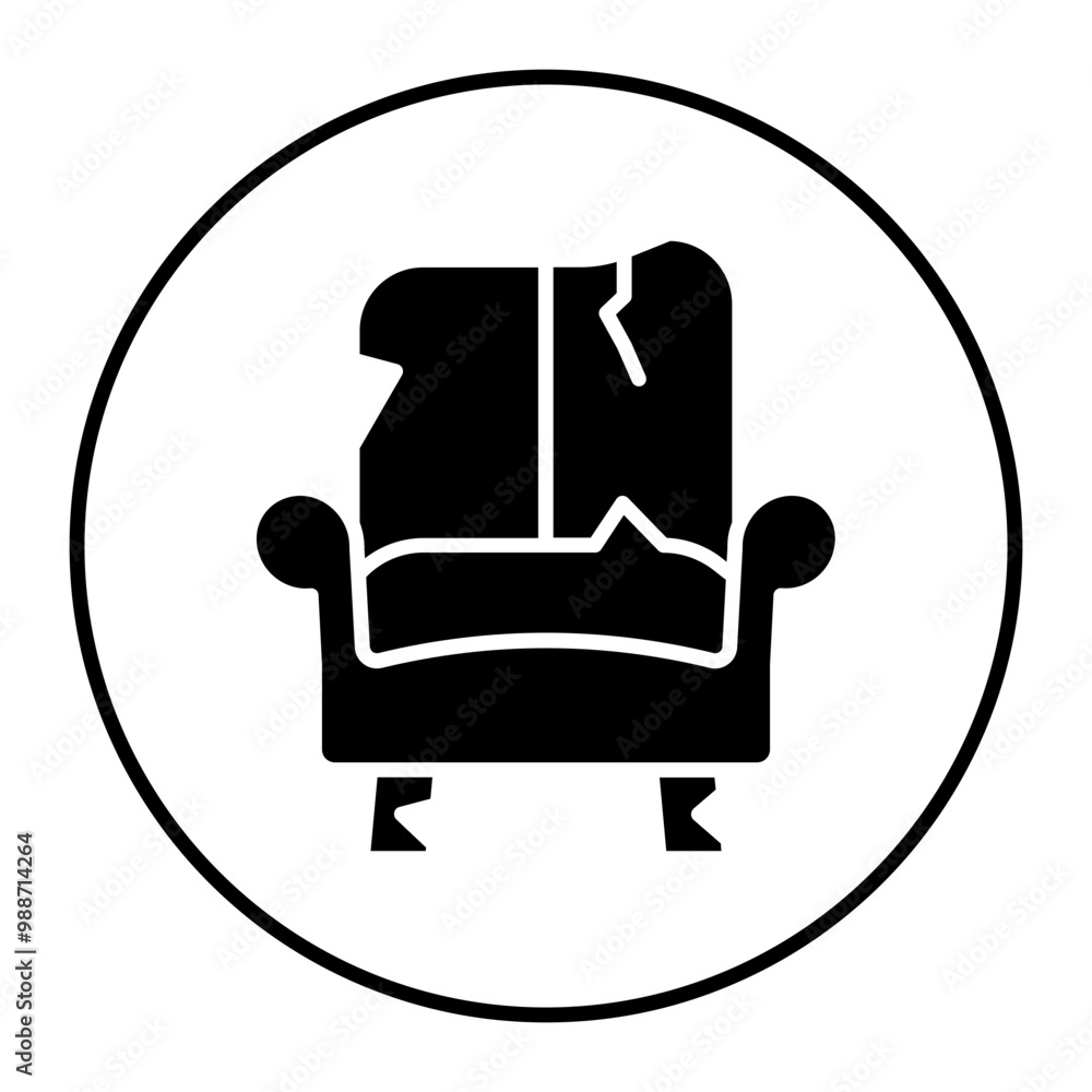 Discomfort vector icon. Can be used for Comfort iconset. Discomfort vector icon. Can be used for Comfort iconset.