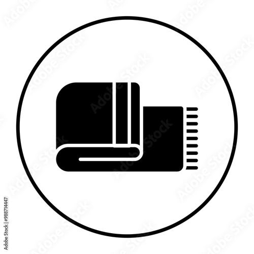 Blanket vector icon. Can be used for Comfort iconset.