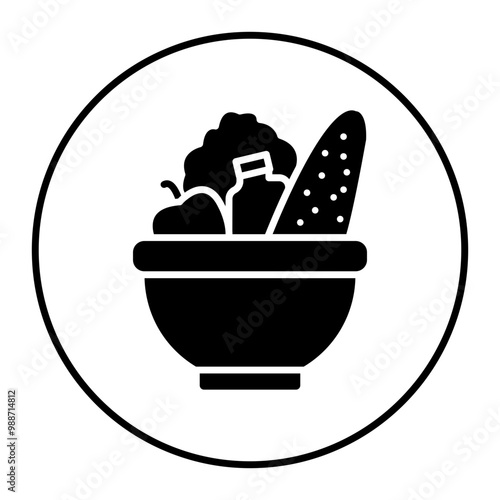 Comfort Food vector icon. Can be used for Comfort iconset.