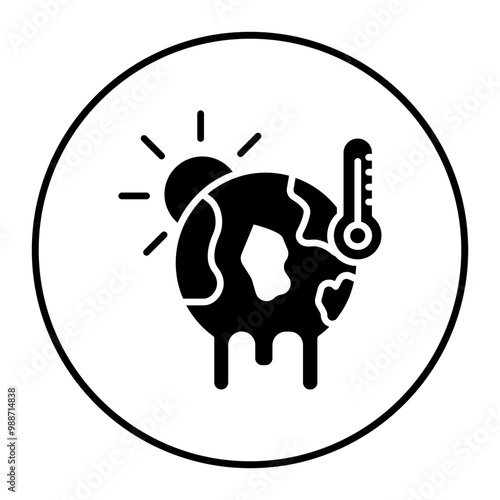 Warm vector icon. Can be used for Comfort iconset.