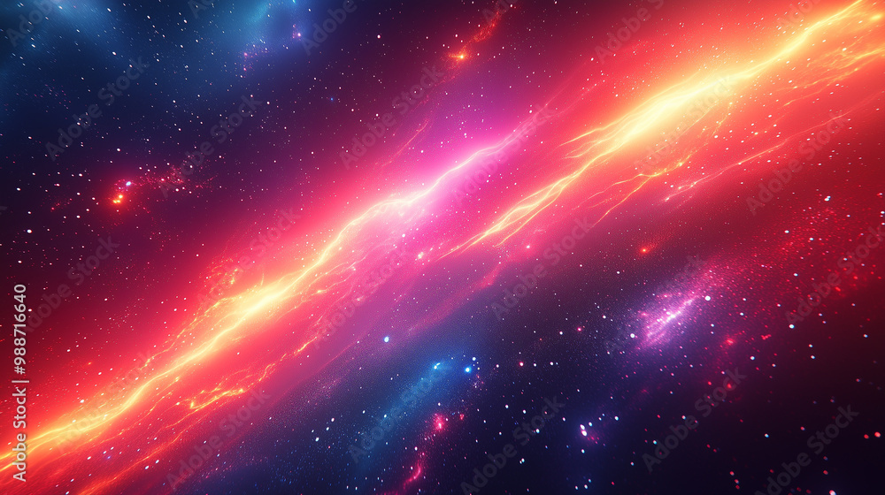 Futuristic abstract background, colorful bright neon rays and glowing lines. AI generative
Futuristic abstract background, colorful bright neon rays and glowing lines. AI generative