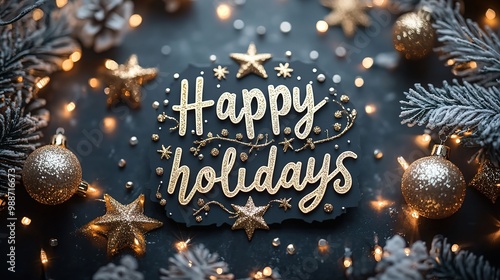 Christmas and all kinds of holiday happy, greeting card publicity illustrations,generated with AI.