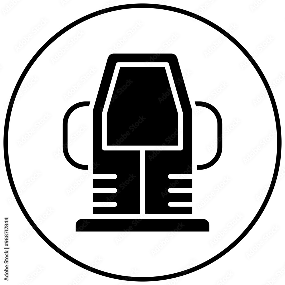 Space Chamber vector icon. Can be used for Science Fiction iconset. Space Chamber vector icon. Can be used for Science Fiction iconset.