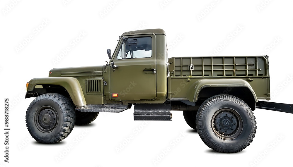 old military truck white background old military truck white background