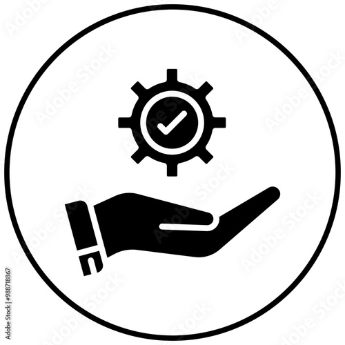 Responsibility vector icon. Can be used for Personality Traits iconset.