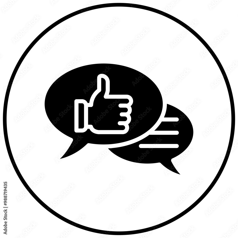 Feedback vector icon. Can be used for Leadership iconset. Feedback vector icon. Can be used for Leadership iconset.