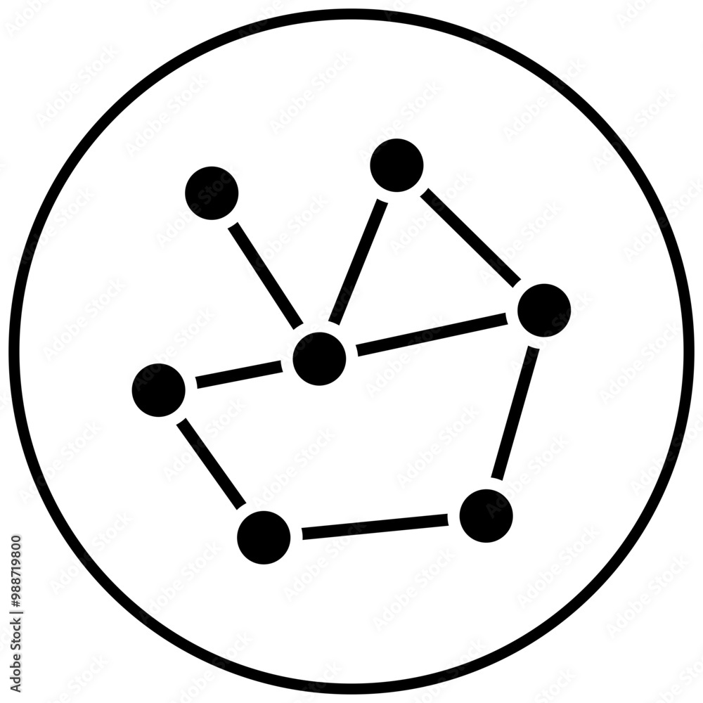 Network Robustness vector icon. Can be used for Networking iconset. Network Robustness vector icon. Can be used for Networking iconset.