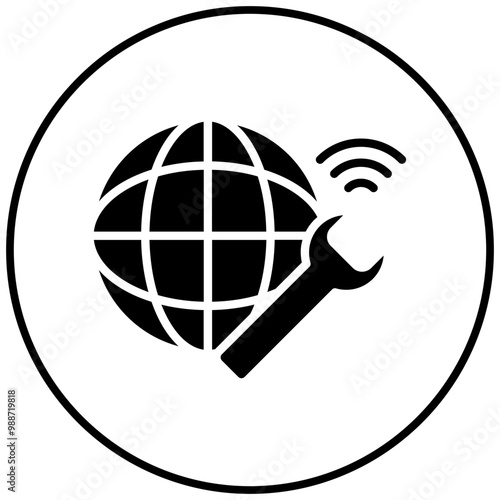 Network Troubleshooting vector icon. Can be used for Networking iconset.