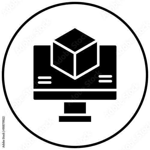 Network Virtualization vector icon. Can be used for Networking iconset.