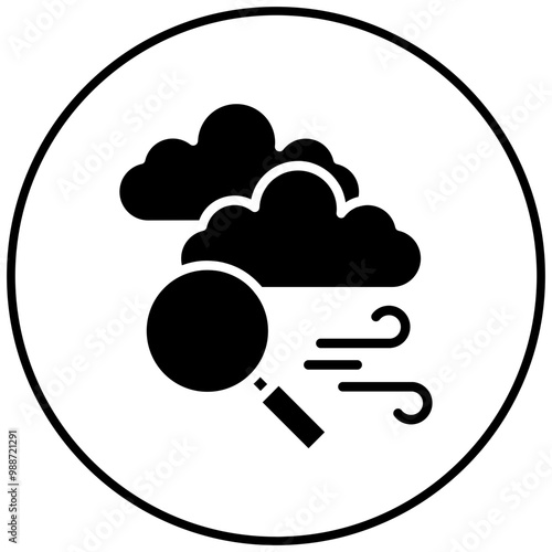 Air Quality vector icon. Can be used for Earth Day iconset.