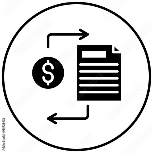 Bribery Checklist vector icon. Can be used for Corruption iconset.