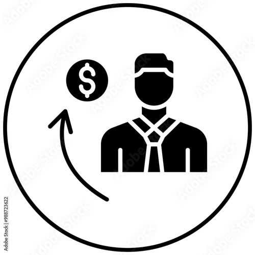 Graft Scheme vector icon. Can be used for Corruption iconset.