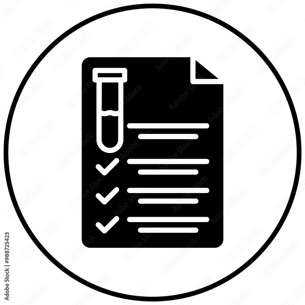 Report vector icon. Can be used for Lab iconset. Report vector icon. Can be used for Lab iconset.