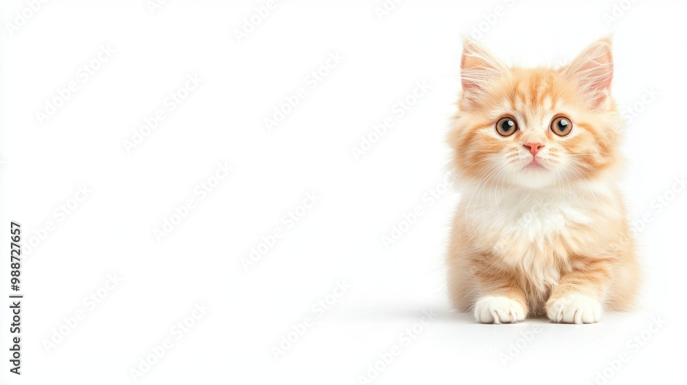 Obraz premium Adorable Ginger Kitten