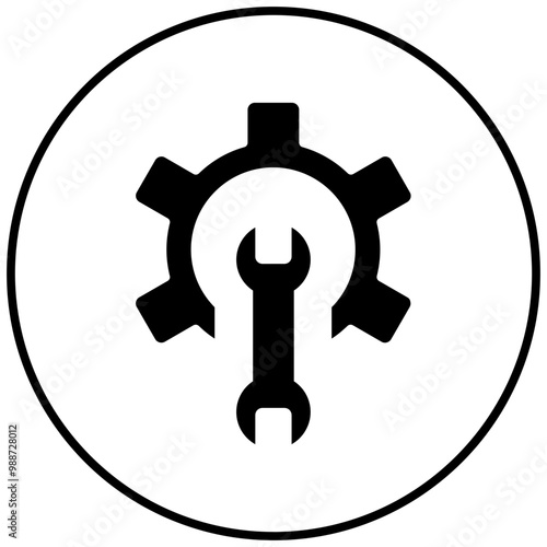 Maintenance vector icon. Can be used for Manufacturing iconset.
