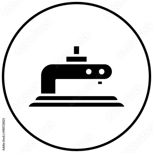 Hole Punch vector icon. Can be used for Shoemaker iconset.